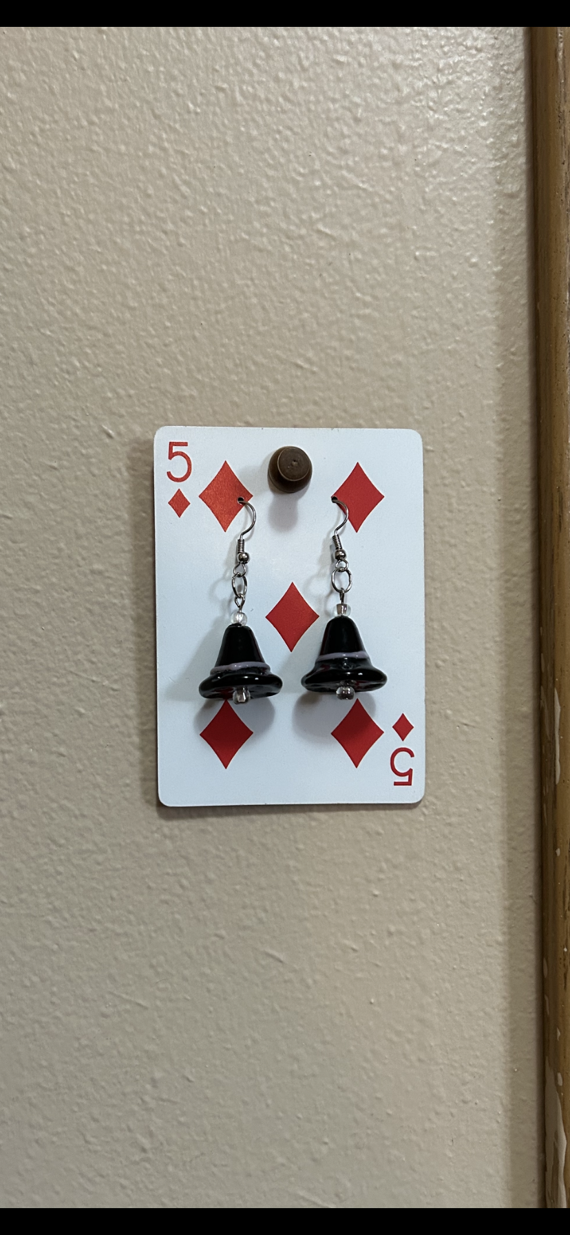 witch hat earrings