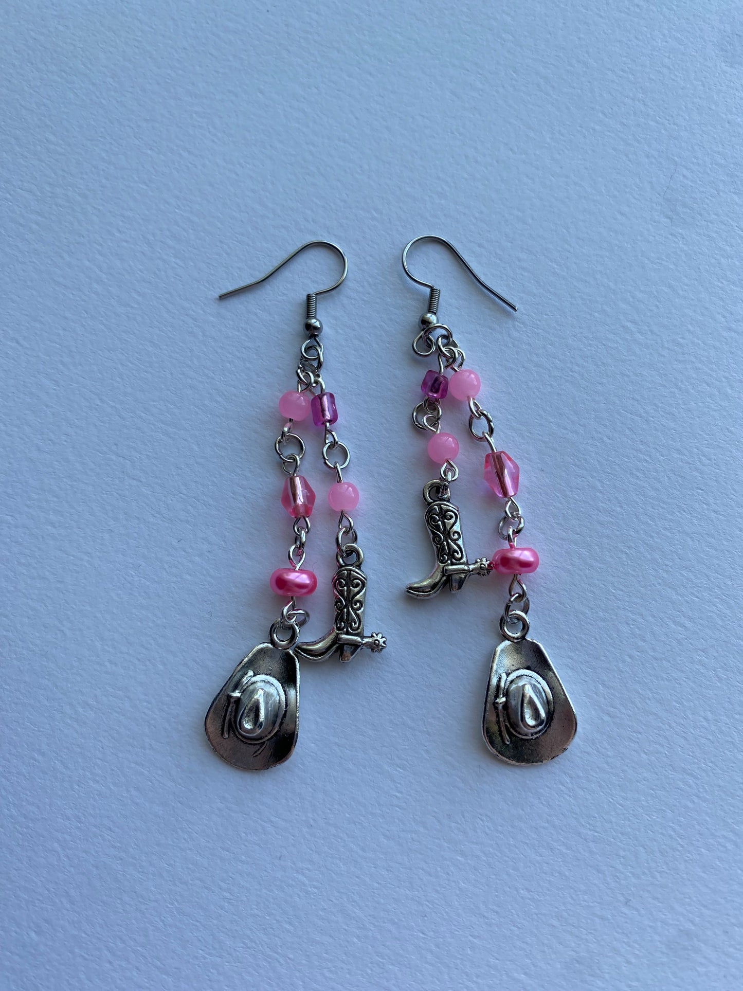 pink pony club earrings