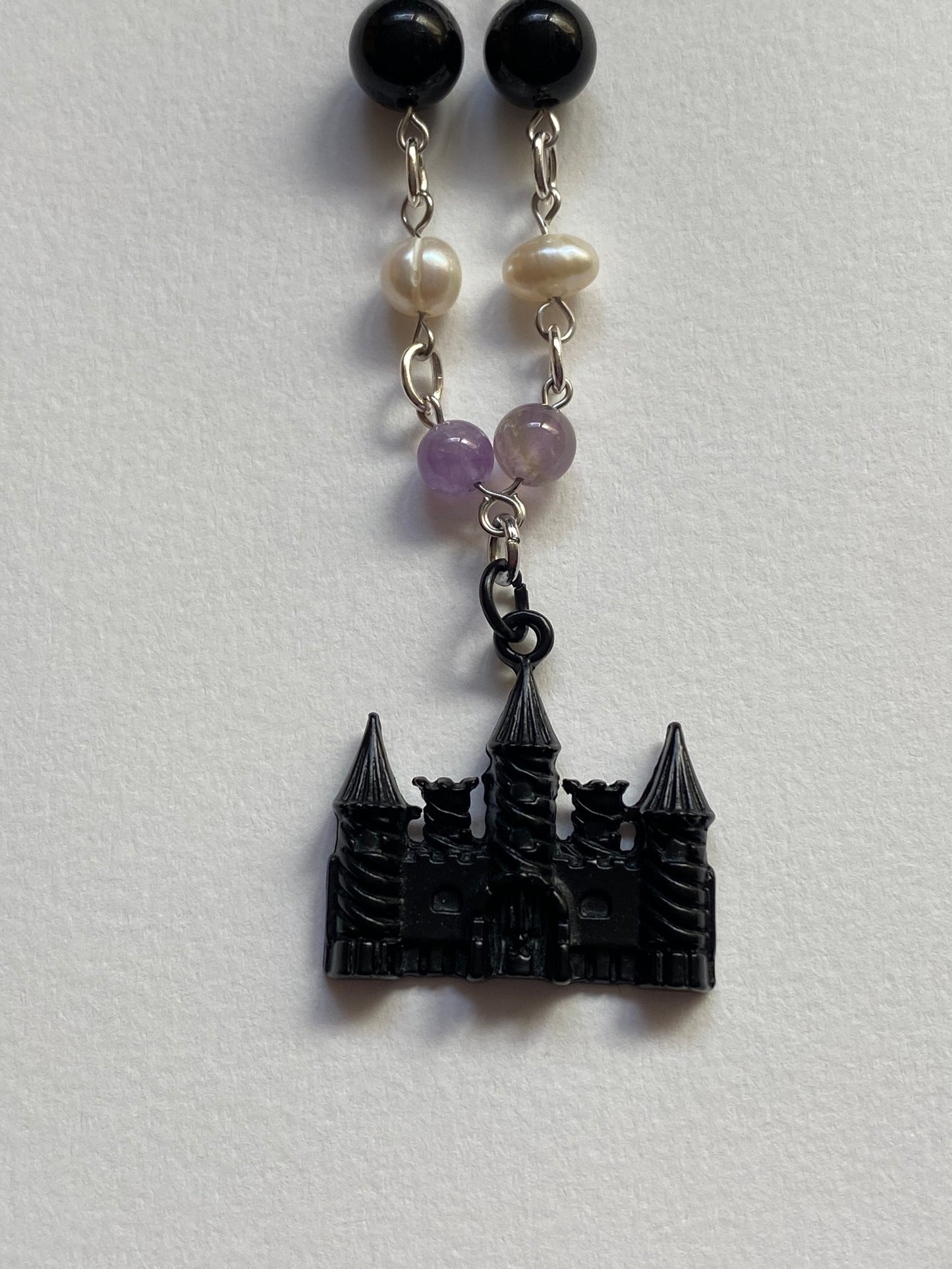 ethereal castle necklace