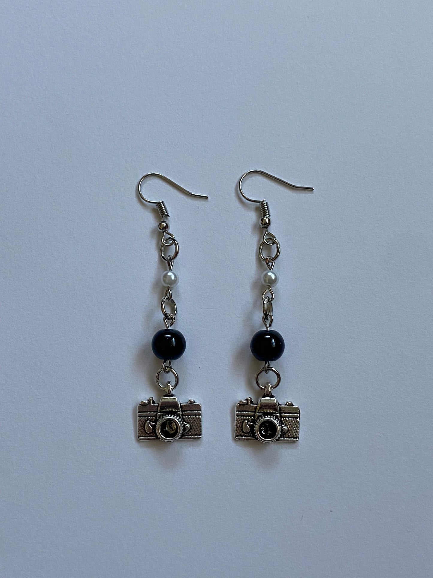 picture you camera earrings