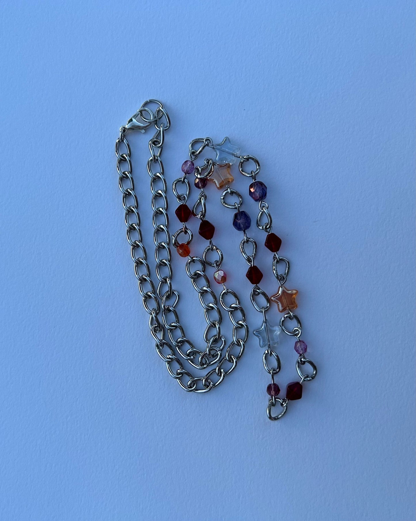 oil spill kaleidoscope necklace