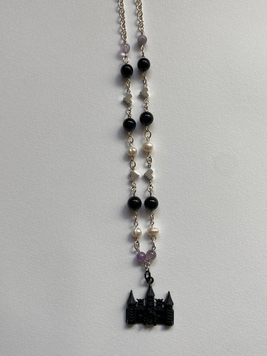 ethereal castle necklace