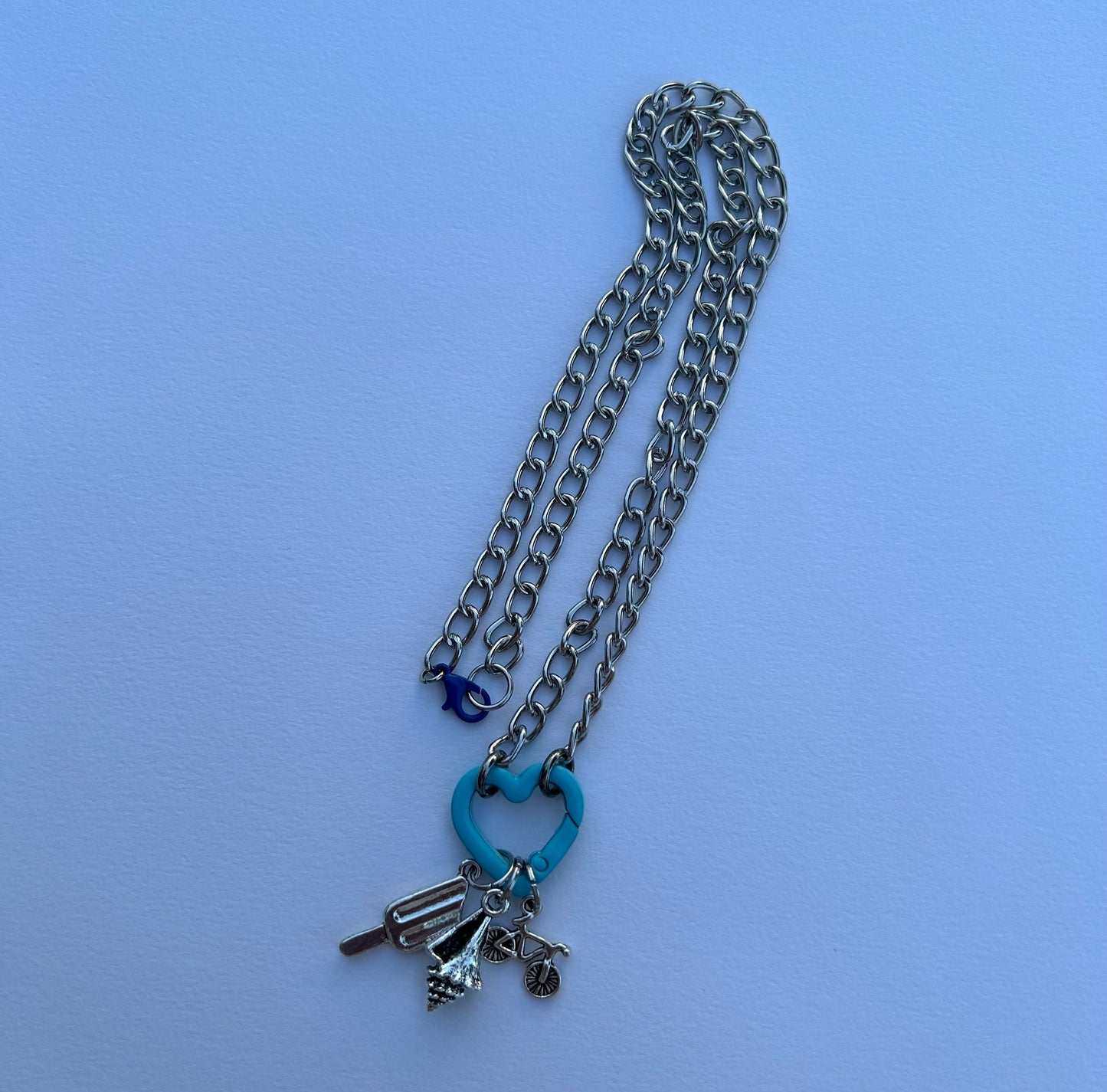 casual variant 3 carabiner necklace
