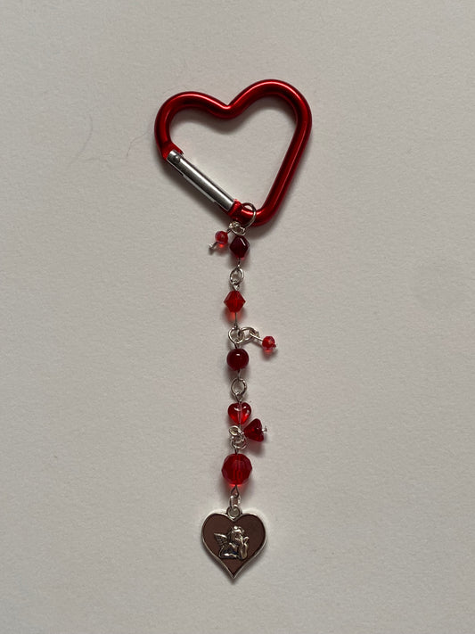 TLDP cherub heart carabiner
